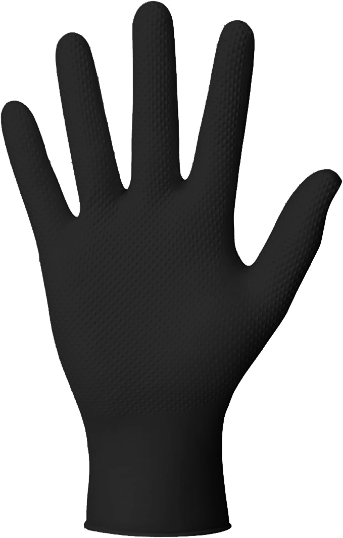 StellarGrip Black Einweghandschuh aus Nitril Gr. L